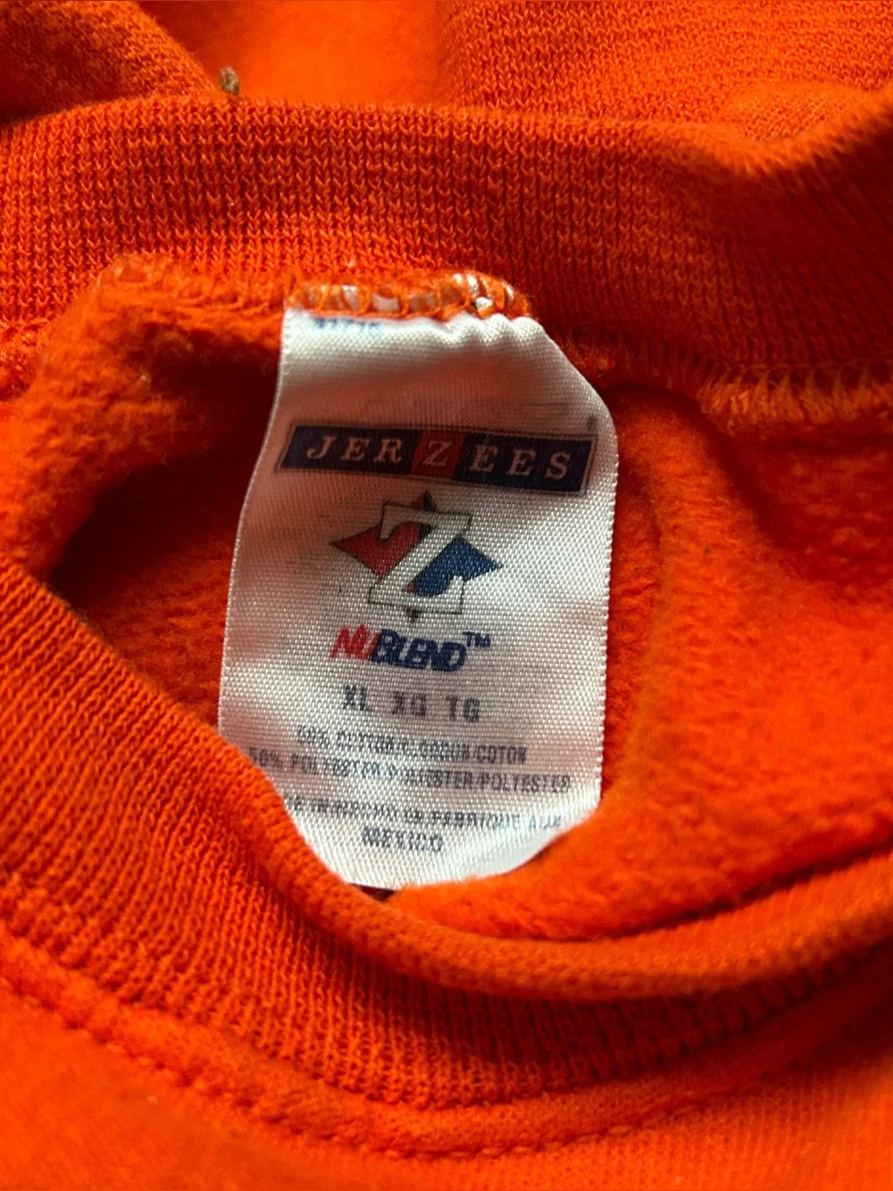 Cape May Orange Crewneck Sweatshirt - size XL